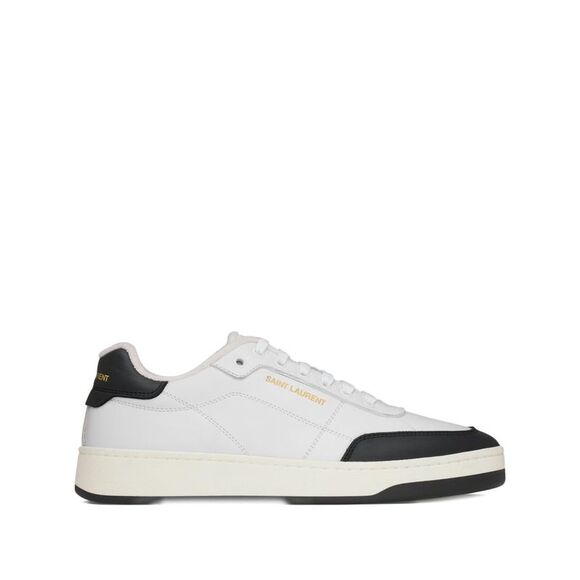 Saint Laurent Men Sl 61 Leather Sneakers - Picture 1 of 3